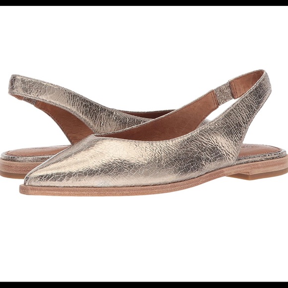 Frye Women's Sz 9.5 Kenzie Slingback Ballet Flat - Picture 3 of 12